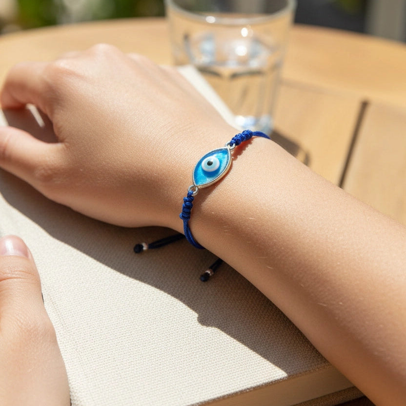 Ward Off Negativity in Style! Adjustable Evil Eye Protection Bracelets (12-Pack)