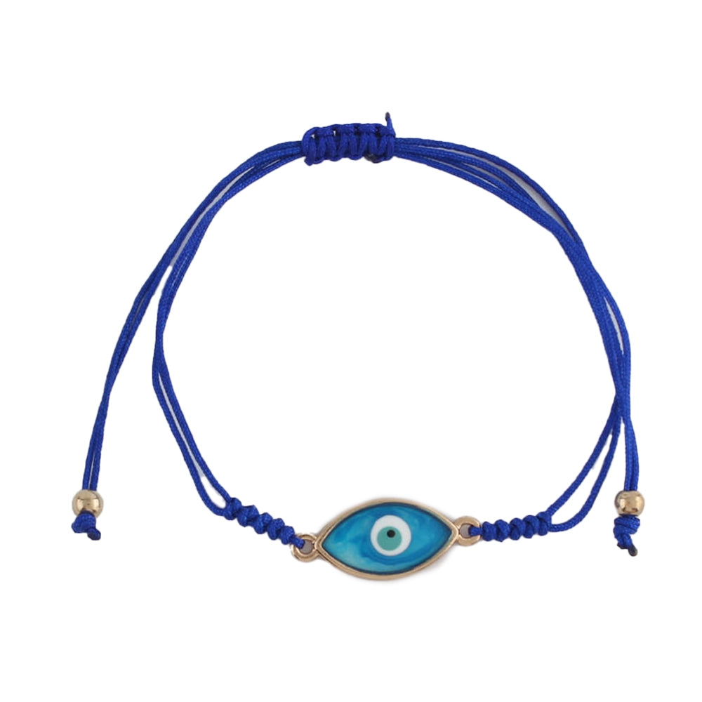 Ward Off Negativity in Style! Adjustable Evil Eye Protection Bracelets (12-Pack)