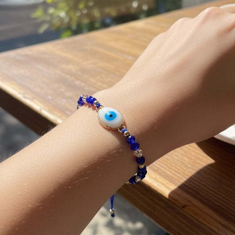 Evil Eye Protection Charm Bracelet Set (12 Pack)
