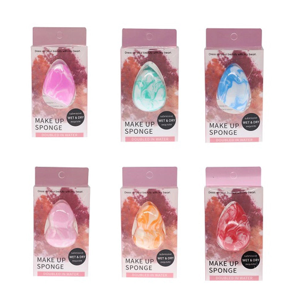 Marble Swirl Makeup Sponge - The Ultimate Wet & Dry Beauty Blender