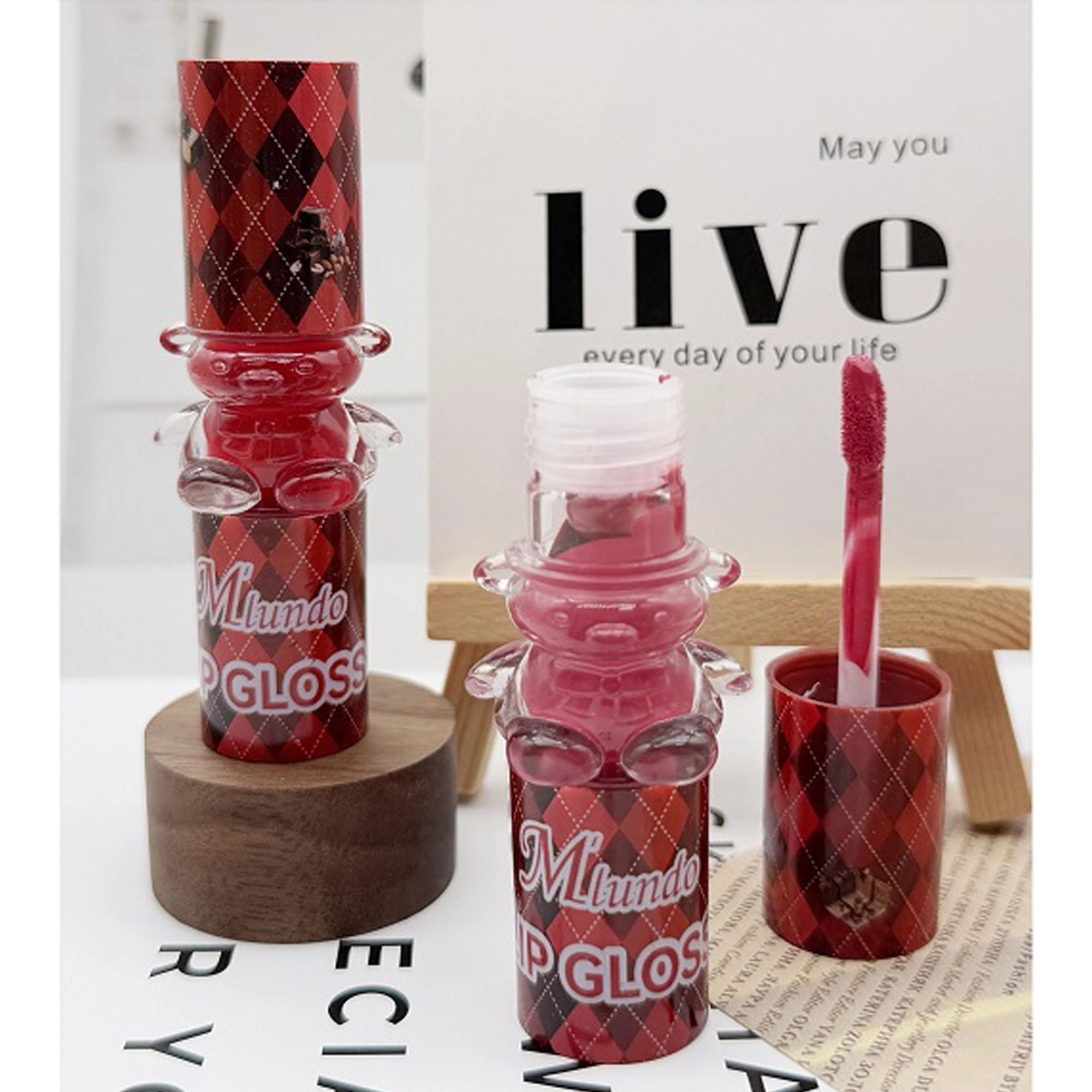 Cute Bear Lip Gloss (GZ8010642)