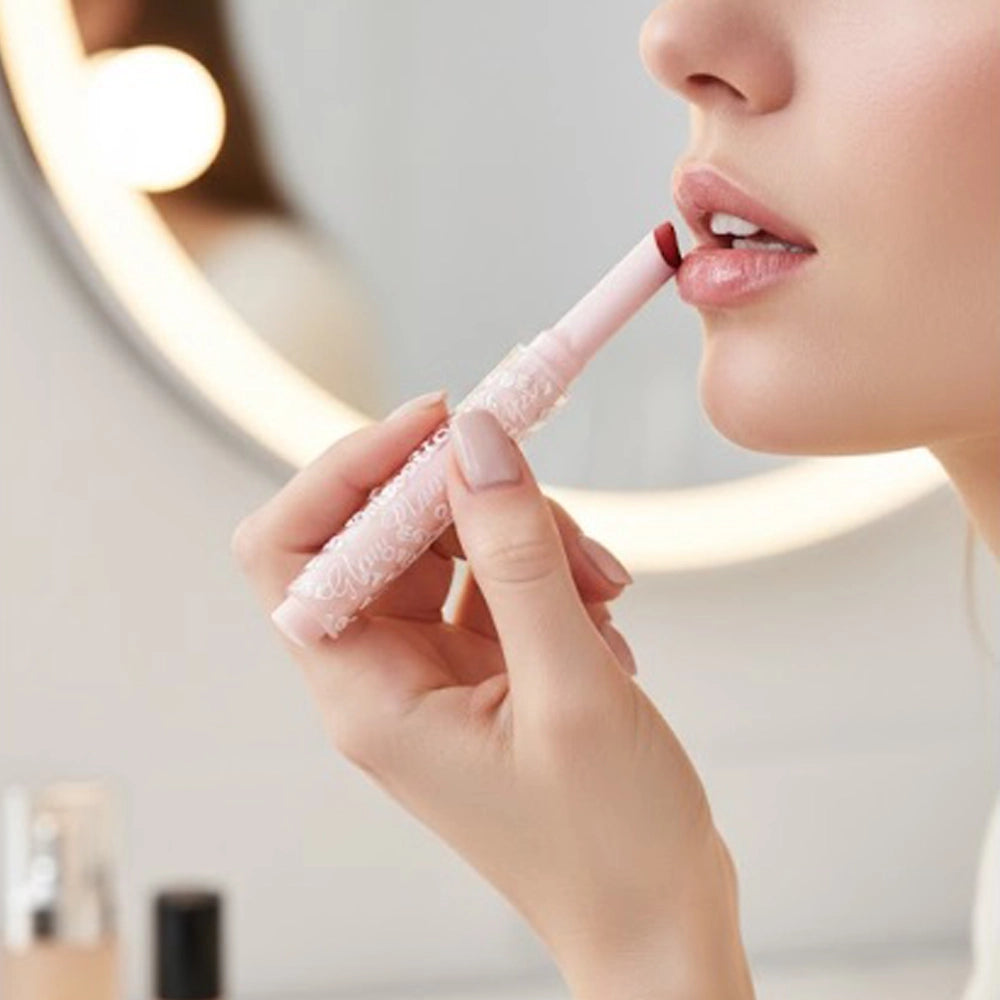 Miss Betty Heart-Shaped Jelly Lipstick Set – Moisturizing Tinted Lip Balm with Heart Core (AC02086)