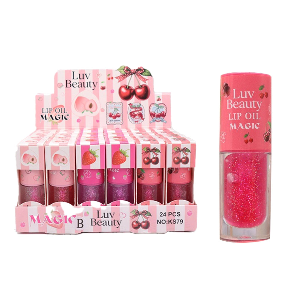 Luv Beauty "Magic" Lip Oil – High-Shine Sparkle & Hydration (ACO2140)