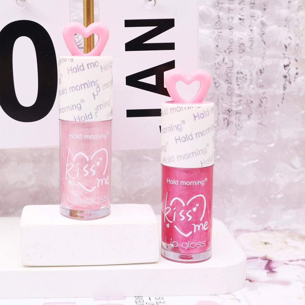 Hold Morning "Kiss Me" Moisturizing Lip Gloss Set – 24 Pcs (ACO2182)