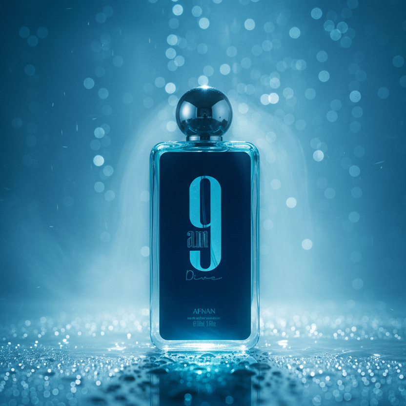 Afnan - 9AM Dive Eau de Parfum Spray - Unisex Fragrance (3.4 oz)