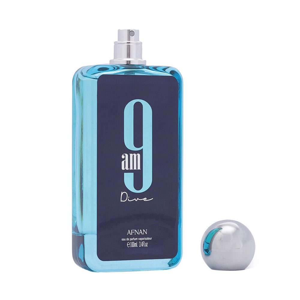 Afnan - 9AM Dive Eau de Parfum Spray - Unisex Fragrance (3.4 oz)