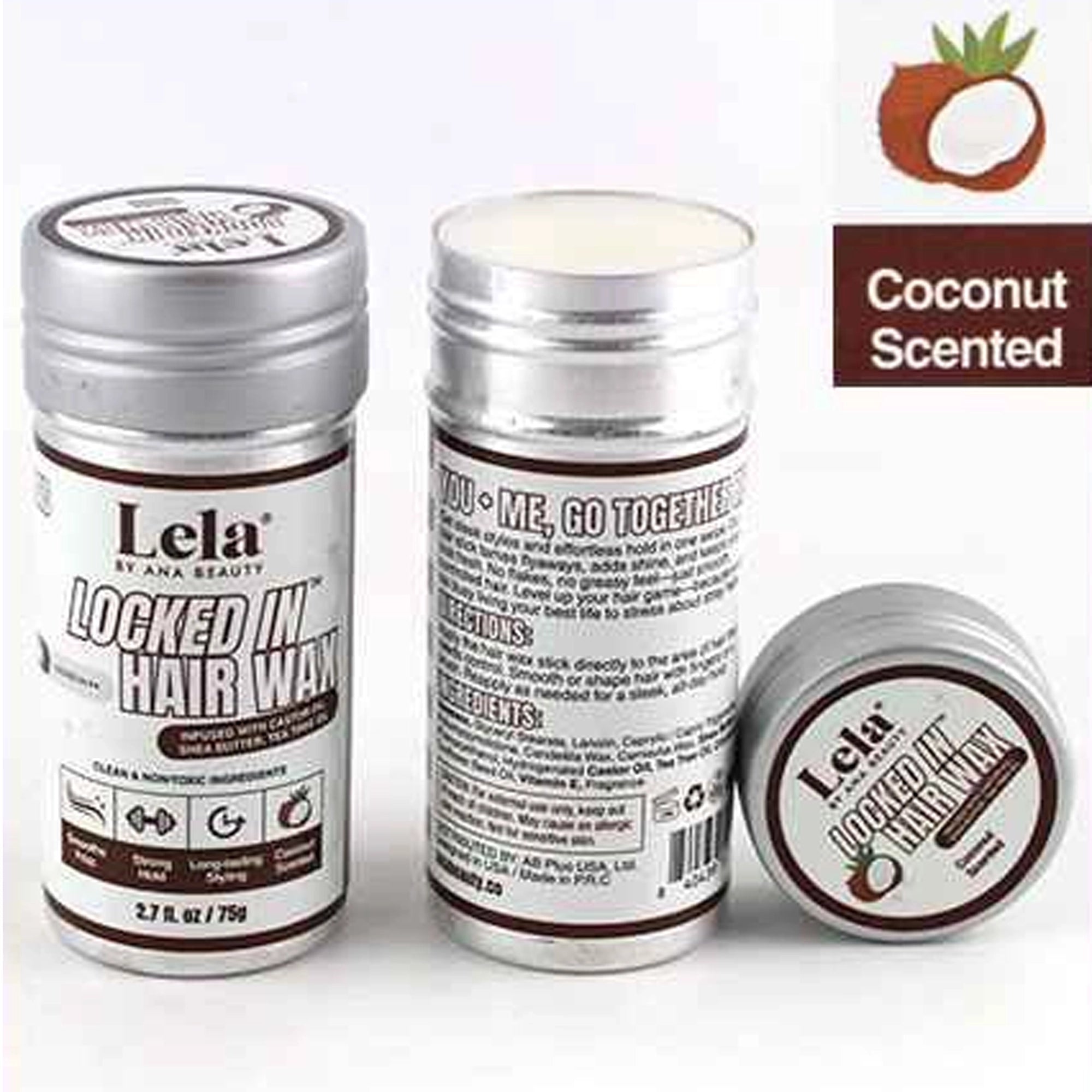 Lela - Locked In Hair Wax - Coconut