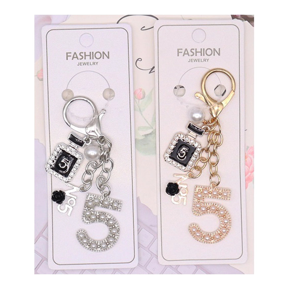 No. 5 Chic Fashion Keychain (AKY1252)