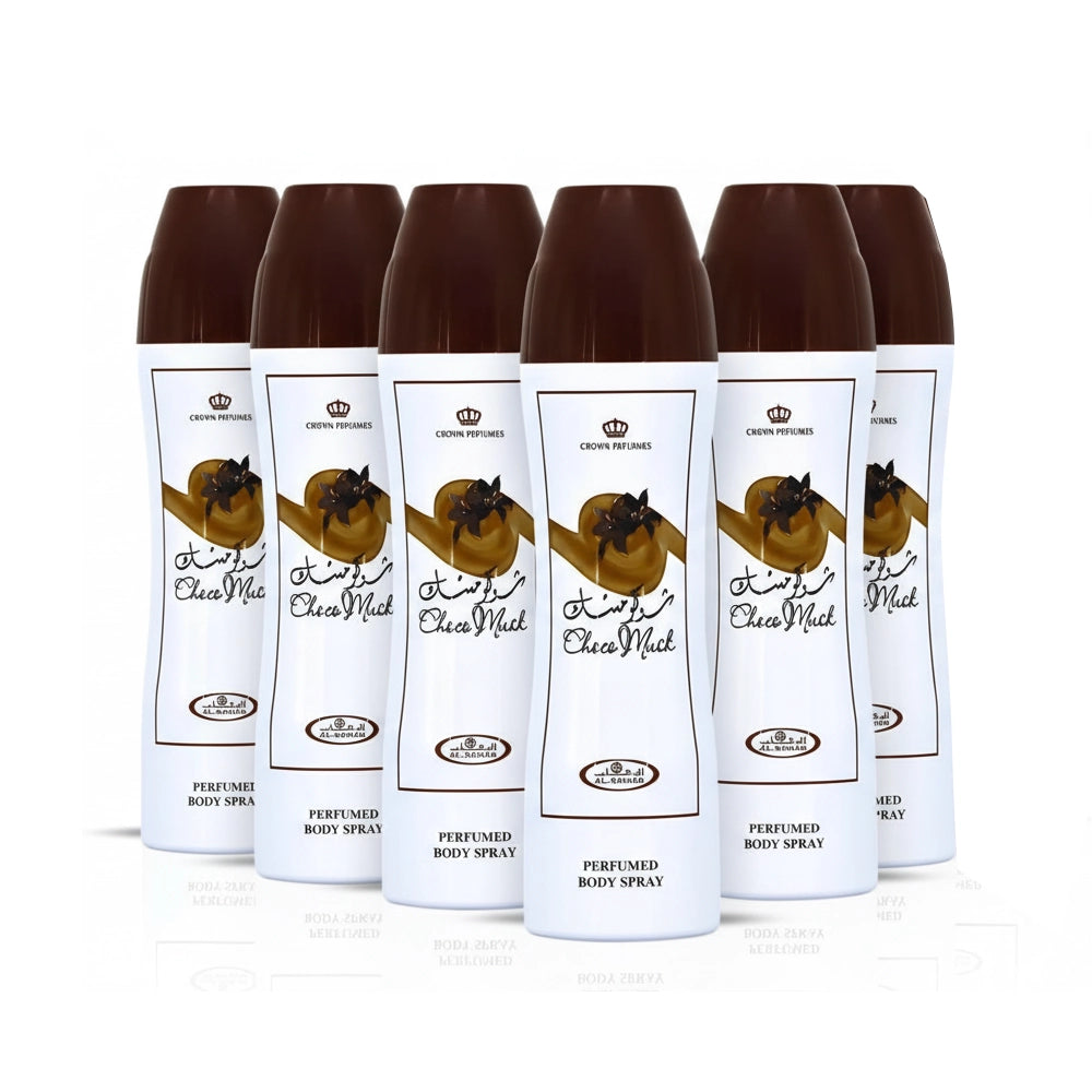 Al-Rehab Choco Musk Body Spray - Sweet Vanilla & Chocolate Fragrance
