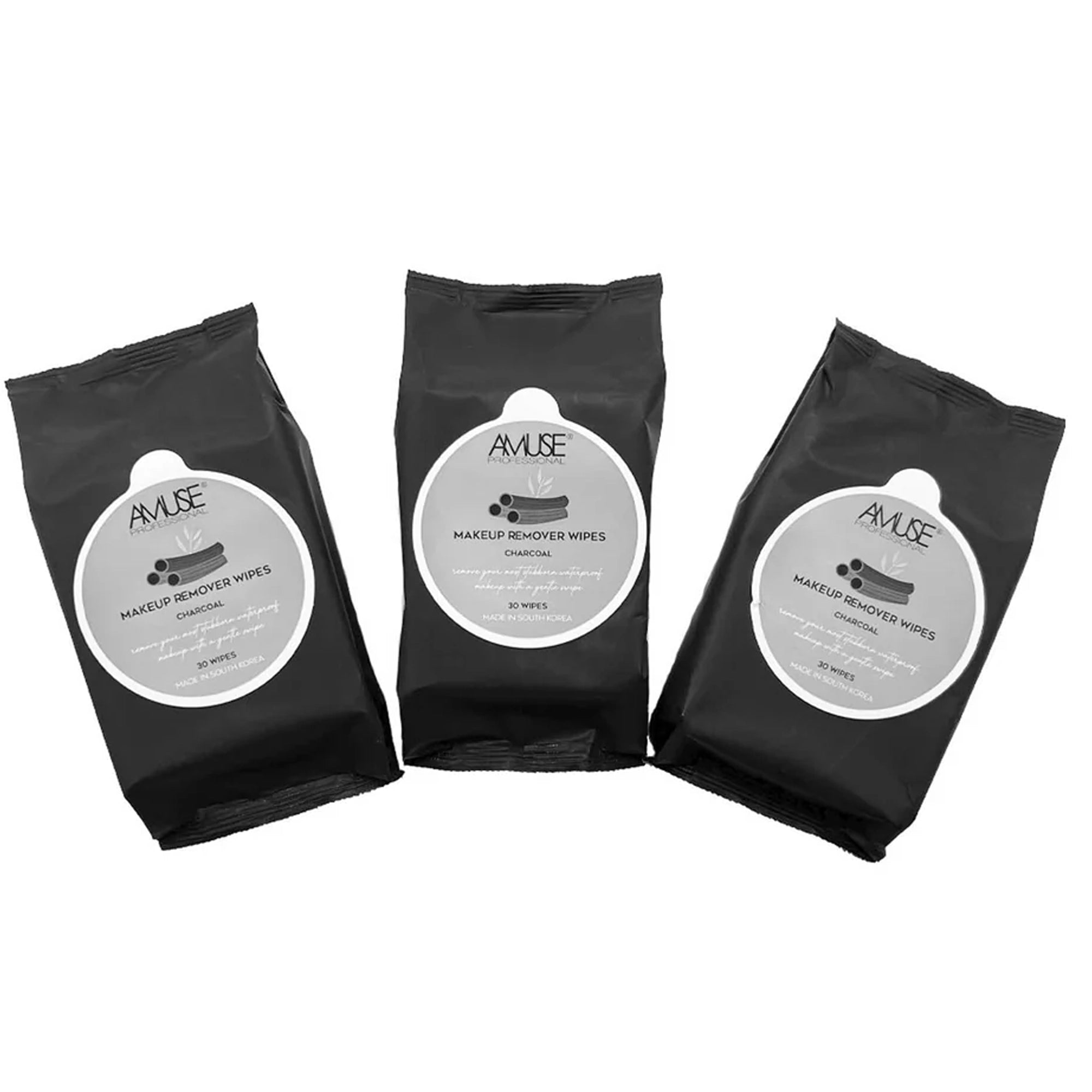Amuse Professional Charcoal Makeup Remover Wipes