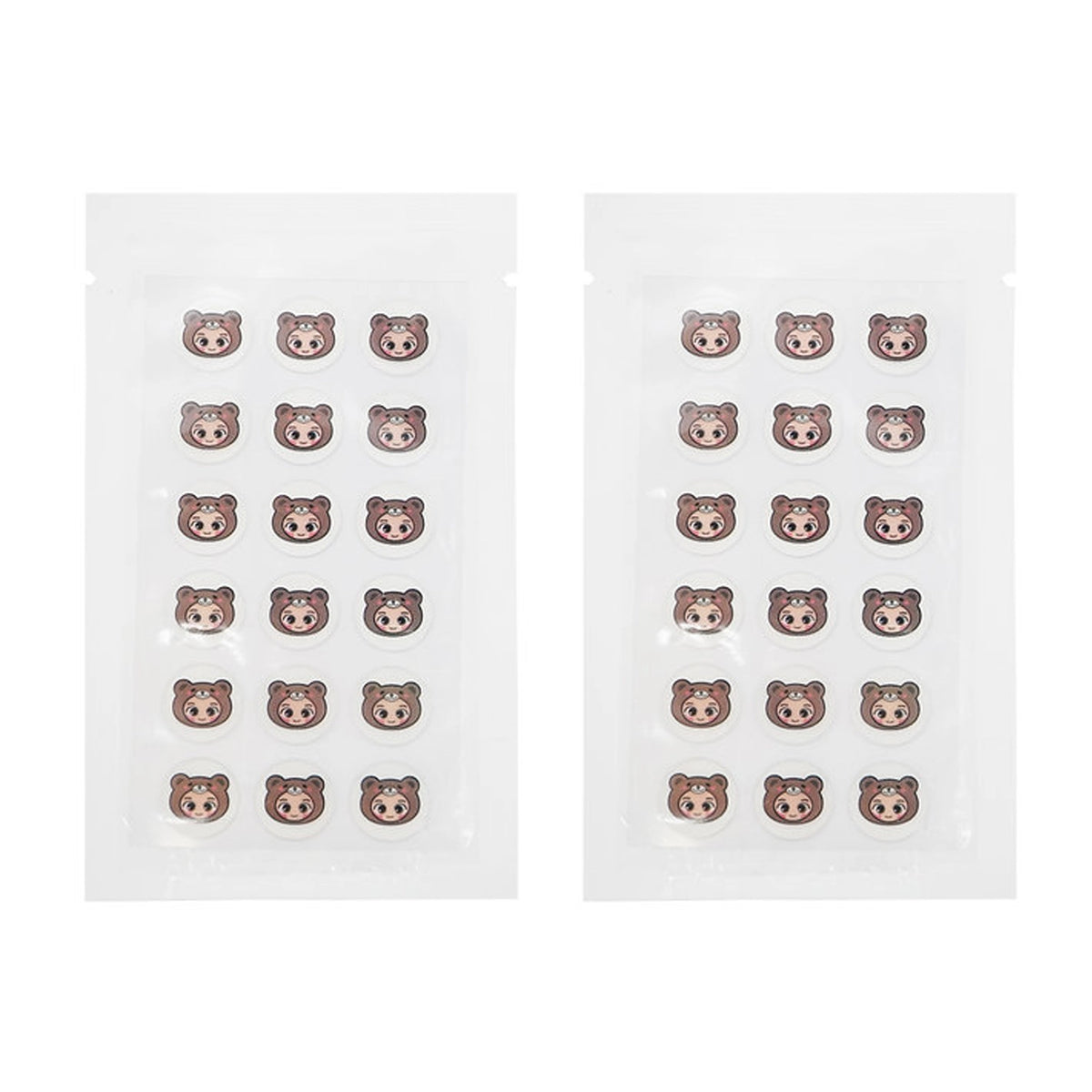 Amuse - Gotcha! Hydrocolloid Spot Patches – Cute Shaped Pimple Patches 36 Count Box