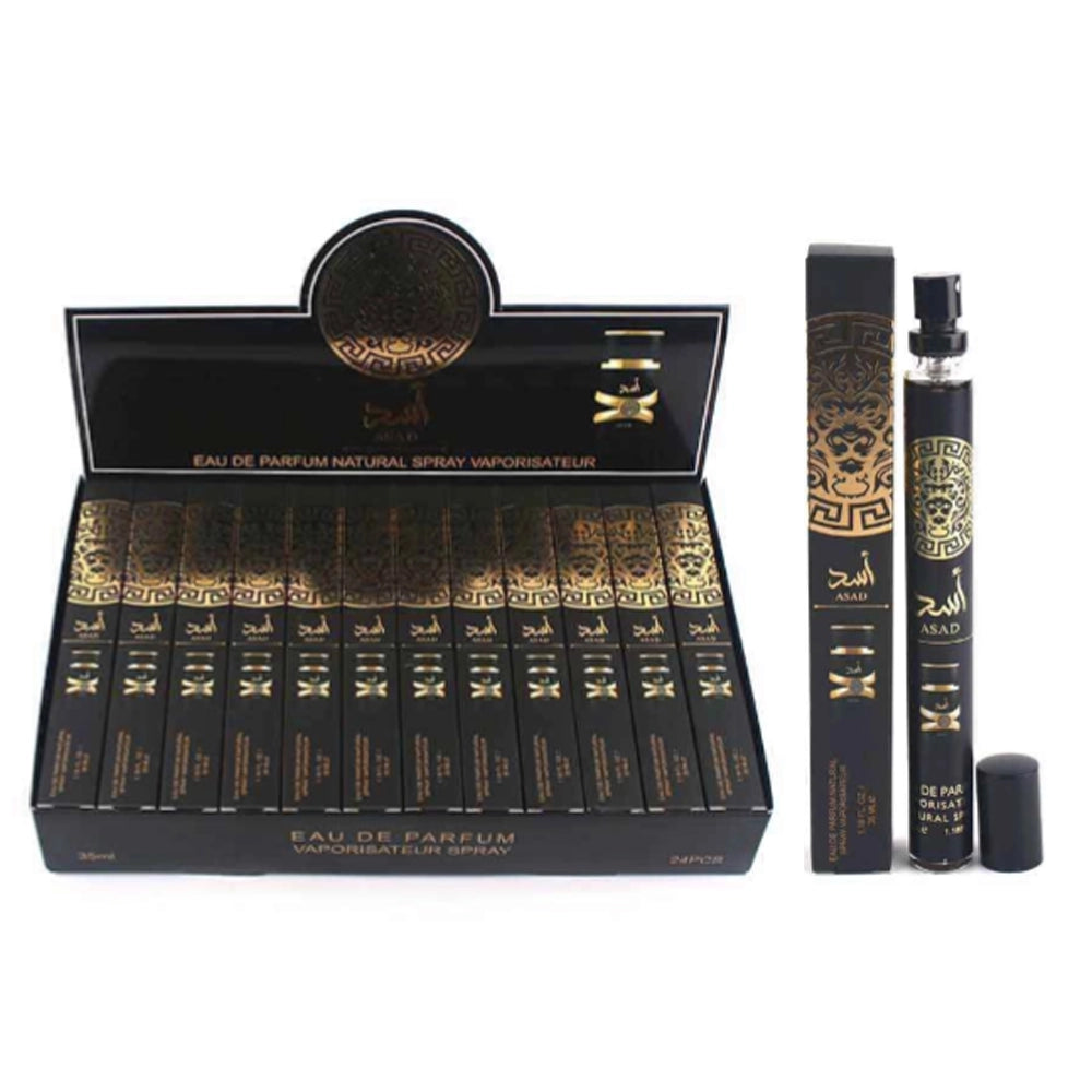 Inspired Lattafa Asad 35ml Travel Spray – The Ultimate auvage Elixir Dupe (ANV-0037)