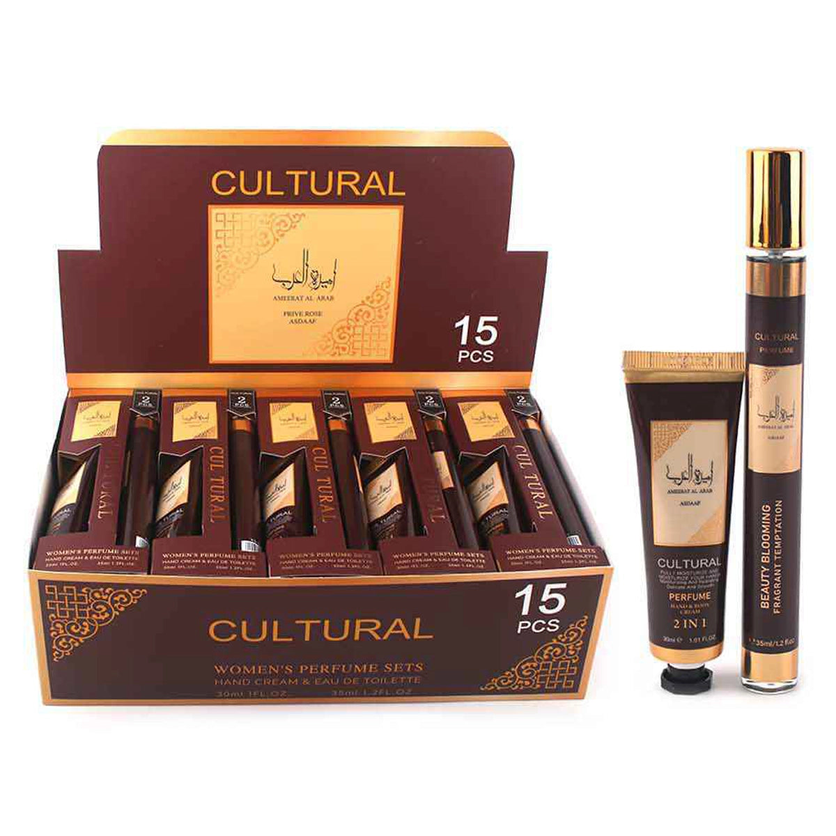 Ameerat Al Arab "Cultural" 2-in-1 Women's Perfume & Hand Cream Set (ANV-0216)