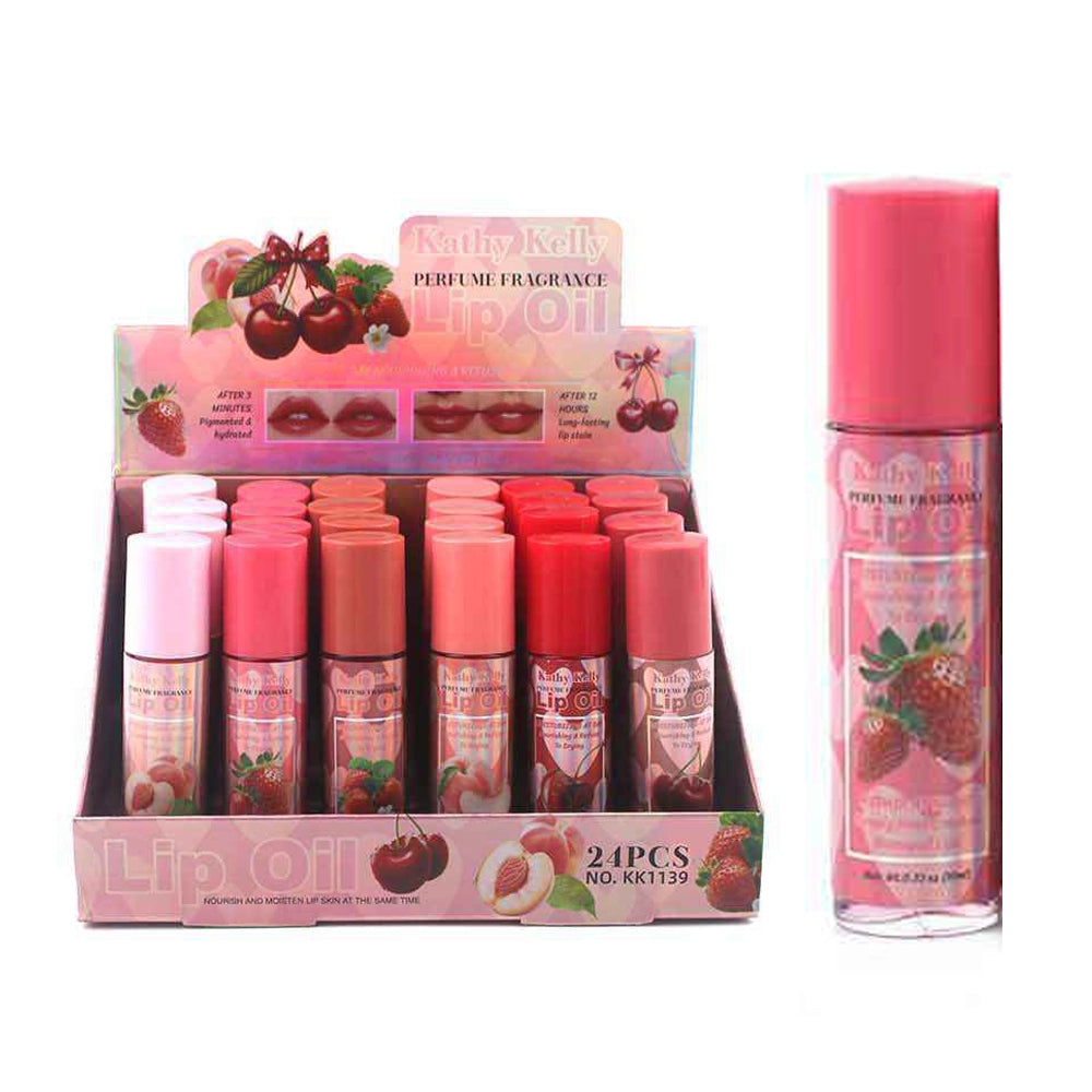 Kathy Kelly Perfume Fragrance Lip Oil Set (ANV-0389)