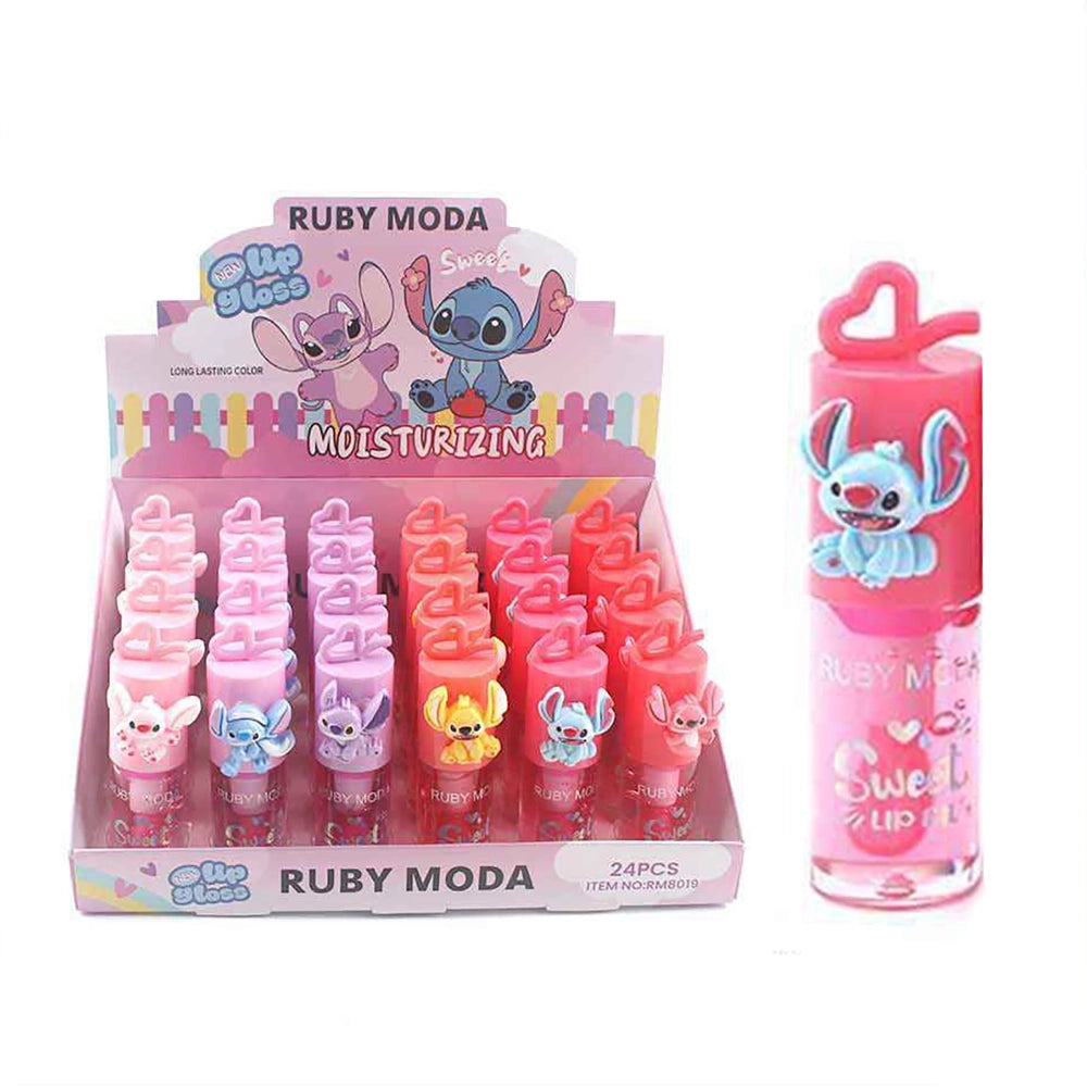 Ruby Moda "Sweet Lip" Stitch & Angel Lip Gloss Set (ANV-0394)