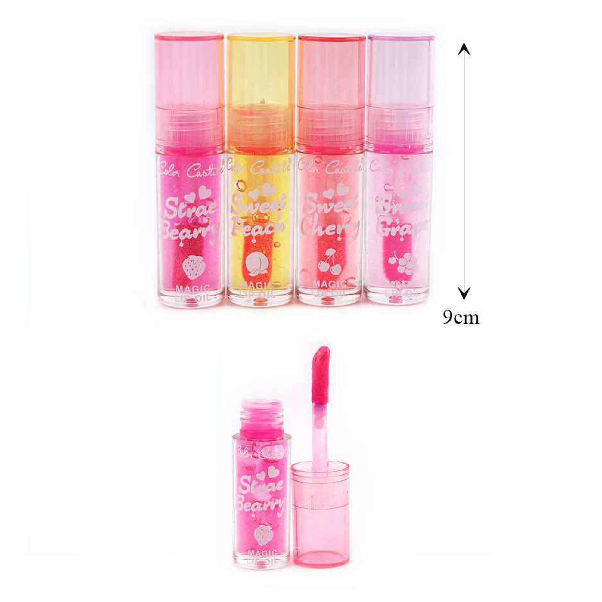 Color Castile "Magic" Lip Oil - Hydrating High-Shine Gloss 24pc (ANV-0883)