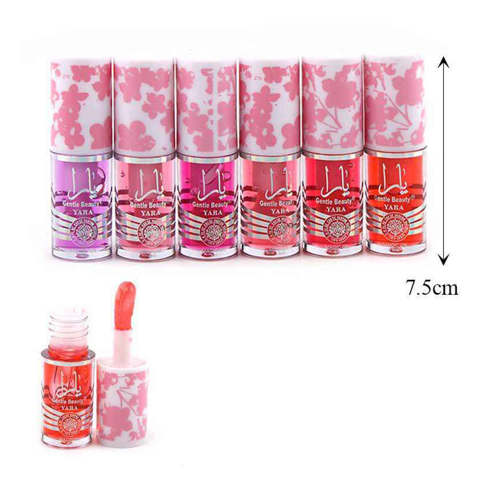 Gentle Beauty Yara Magic Lip Oil – Hydrating & Tinted Glow (24-Piece Set) (ANV-0925)