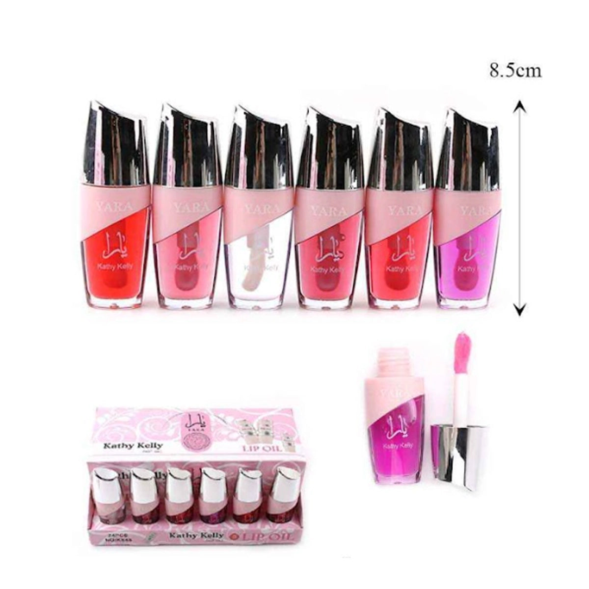 Kathy Kelly Yara Lip Oil - 24-Piece (ANV-0936)