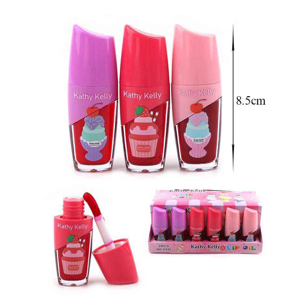 Kathy Kelly Dessert-Inspired Lip Oil Collection (24-Piece Bulk Set) (ANV-0972)