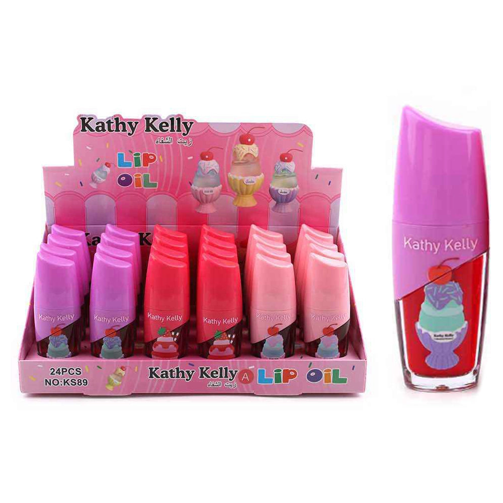 Kathy Kelly Dessert-Inspired Lip Oil Collection (24-Piece Bulk Set) (ANV-0972)