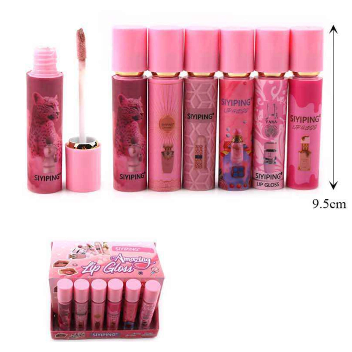 Amazing Lip Gloss – 24-Piece (ANV-1006)