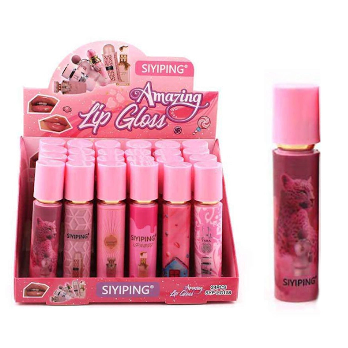 Amazing Lip Gloss – 24-Piece (ANV-1006)