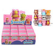 My Little Squishy Cute Animal Mini Sponge Toys Set – 5cm Slow-Rising Stress Relief Toys for Kids & Adults (12-Piece Display Box) (ANV-1720)