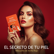 PASTEL RED CLAY PEEL OFF MASK