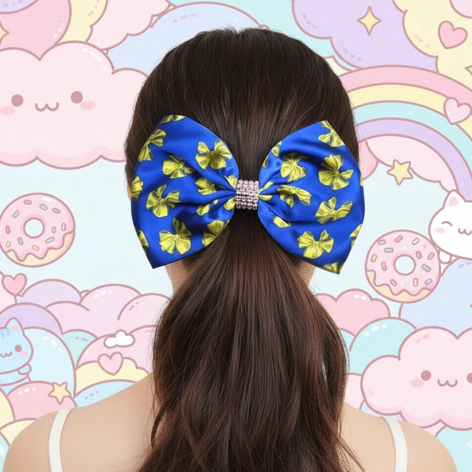 XXL 21cm Pop Art Statement Hair Bow