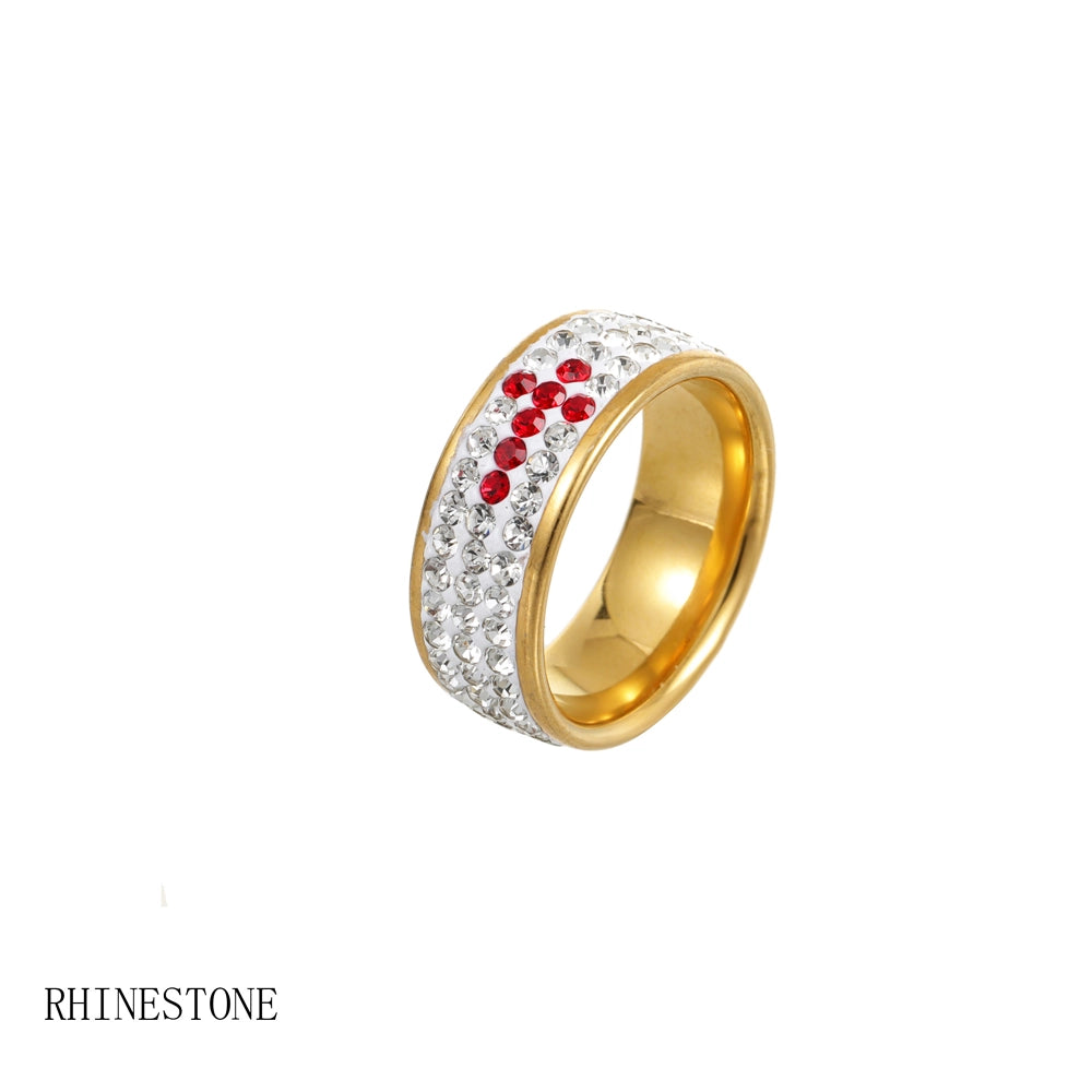 Sparkling Cross Eternity Ring: Faith & Glamour Combined