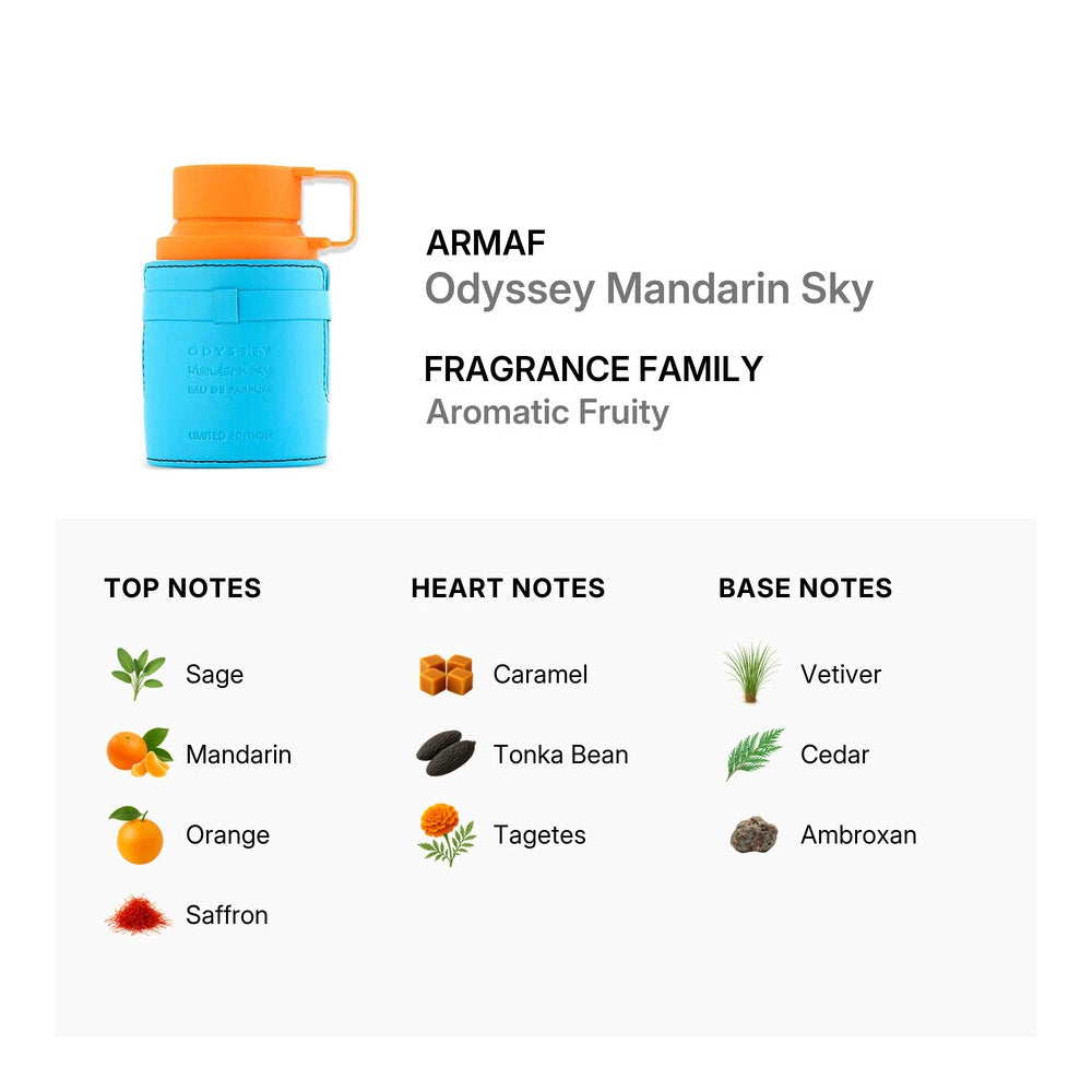 Armaf Odyssey Mandarin Sky – Men’s Eau de Parfum 100ml
