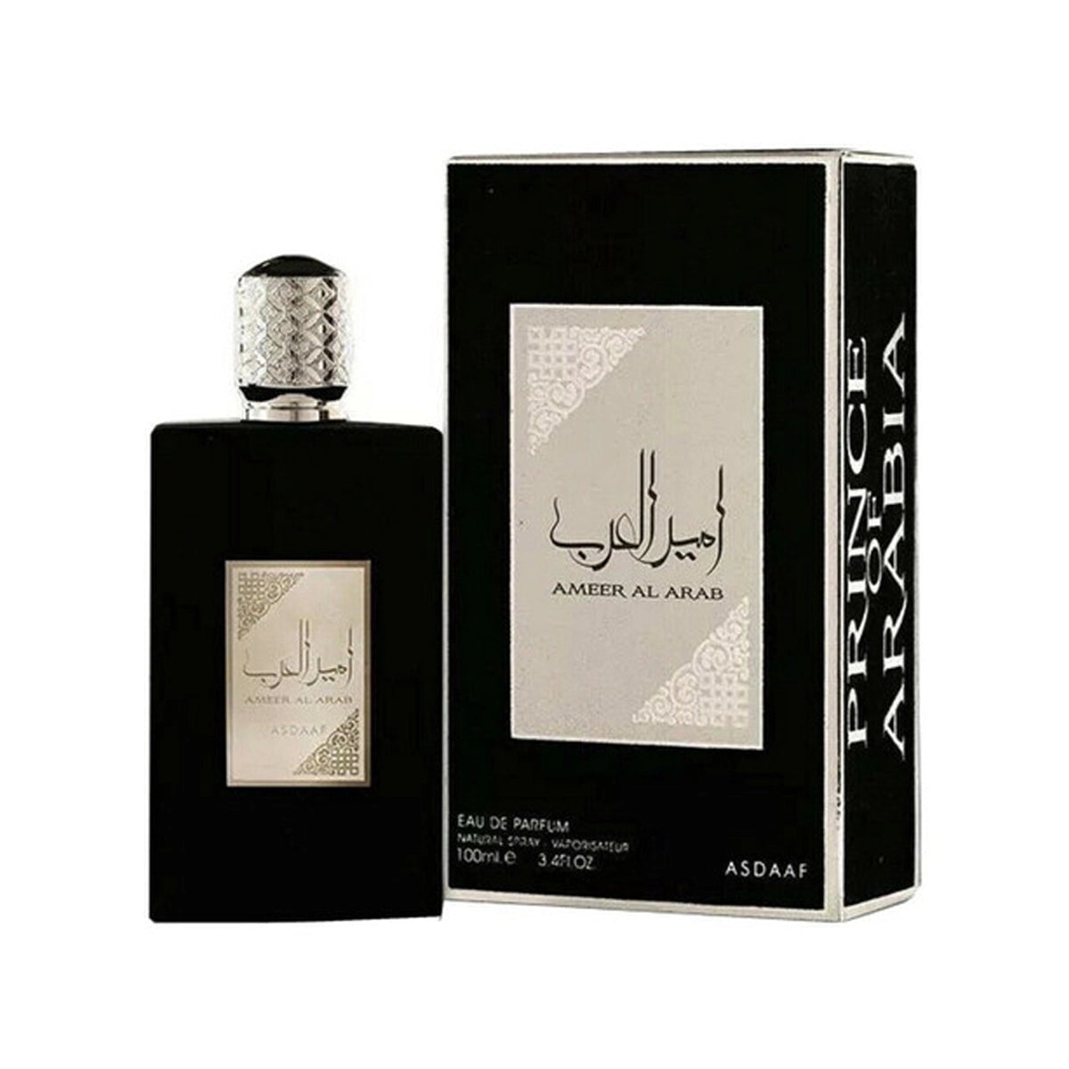 Lattafa - Asdaaf Ameer Al Arab Eau de Parfum Spray for Men 3.4 oz (100 ml)