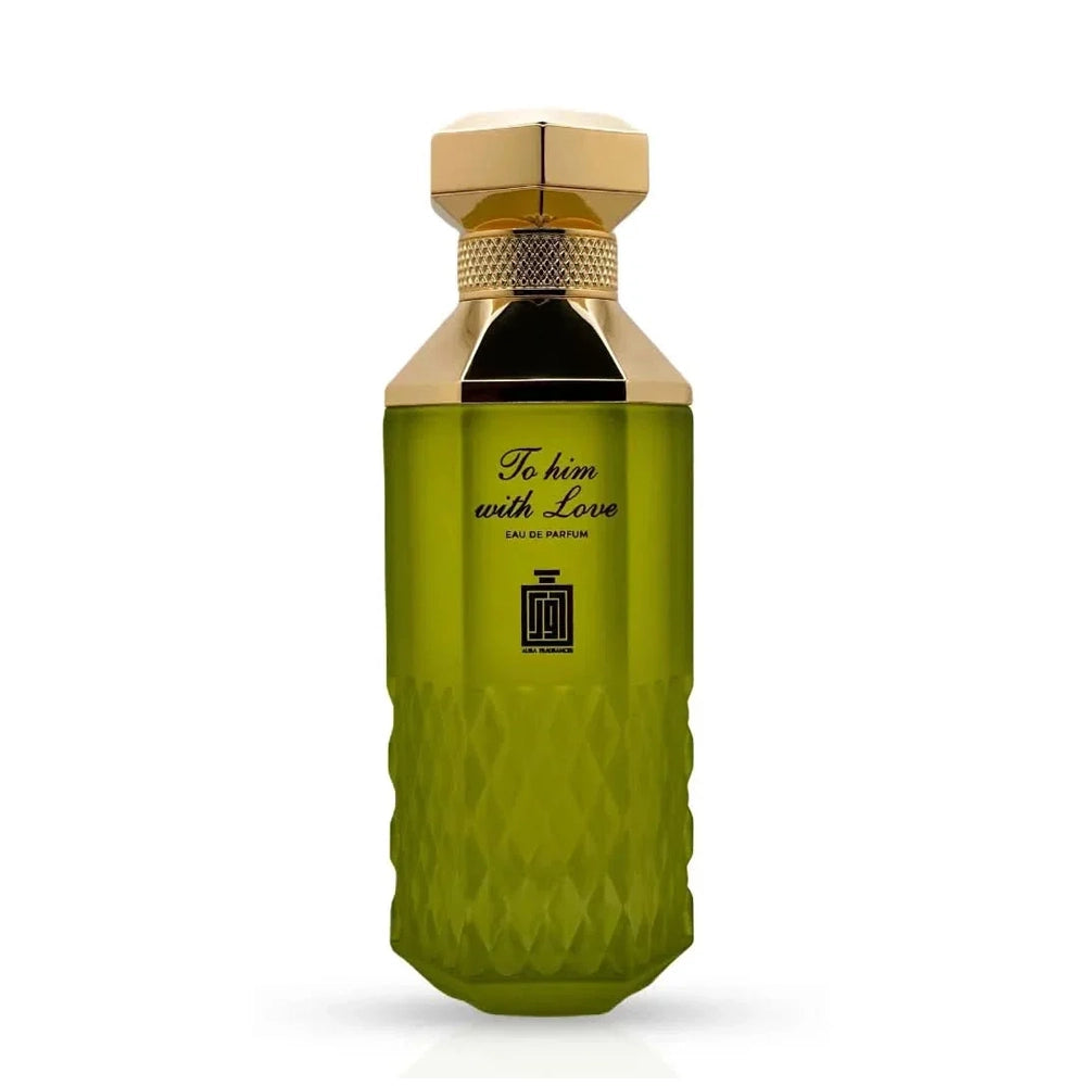 Aura Fragrances "To Him with Love" Eau De Parfum for Men – Long-Lasting Luxury Cologne Spray (100ml / 3.4 fl oz)