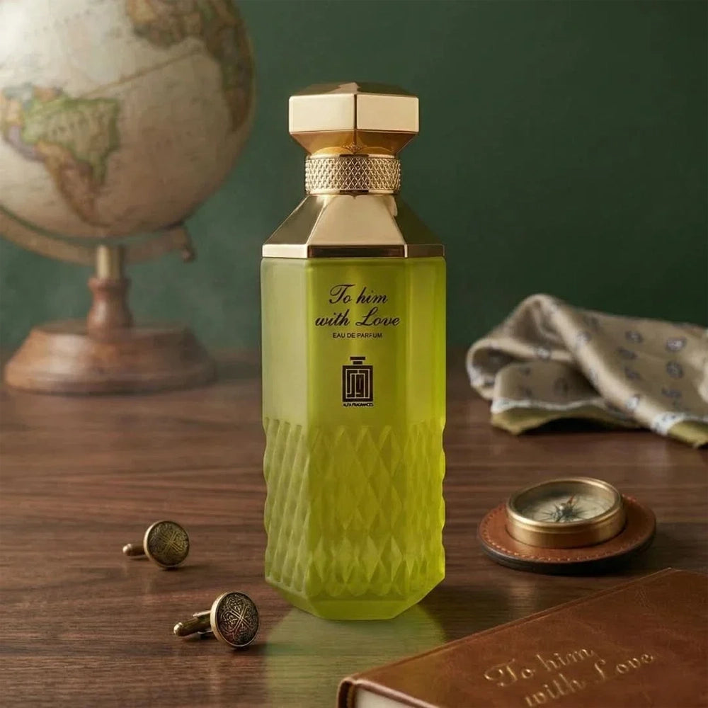 Aura Fragrances "To Him with Love" Eau De Parfum for Men – Long-Lasting Luxury Cologne Spray (100ml / 3.4 fl oz)