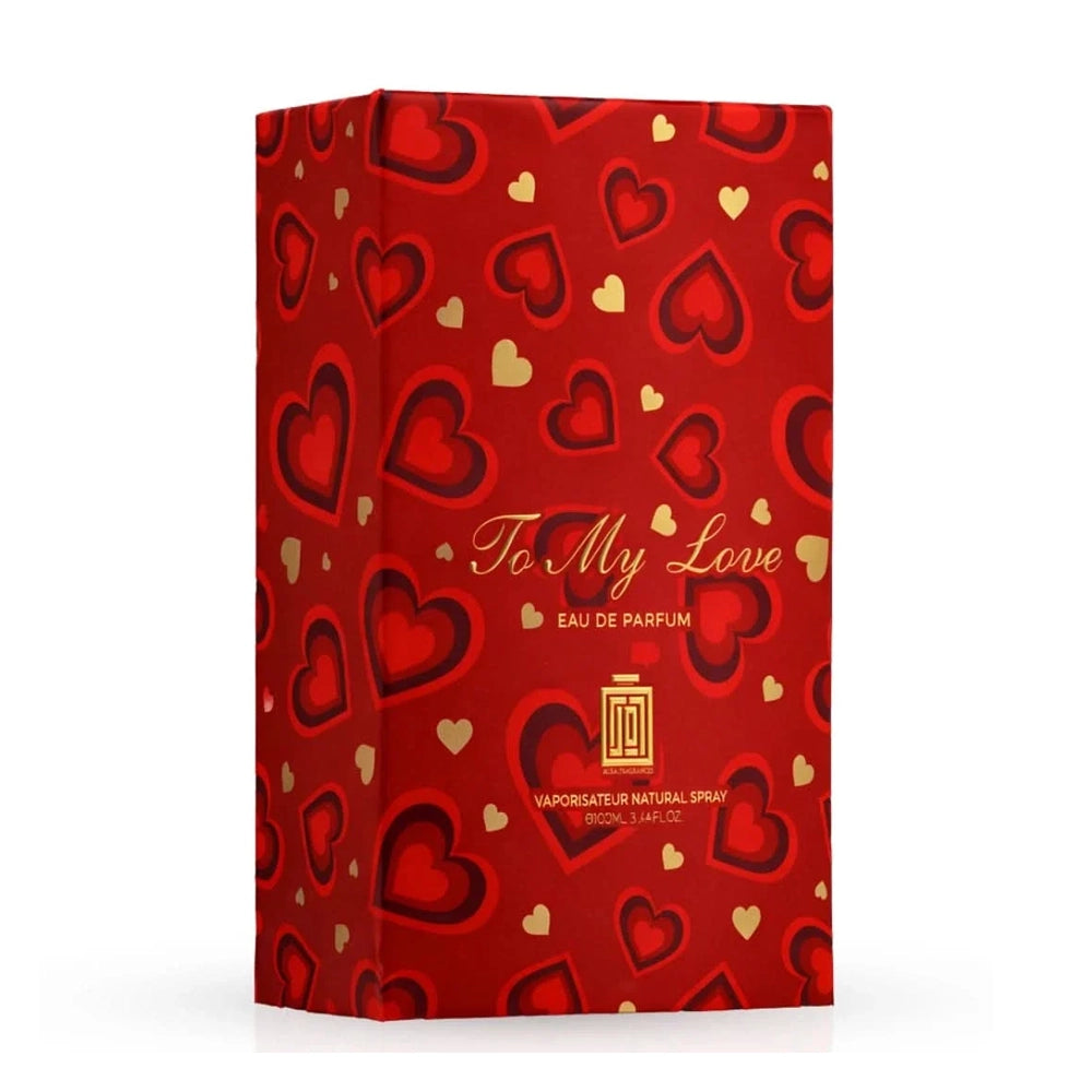 Aura Fragrances To My Love Eau De Parfum – 100ml Sweet Gourmand Spray