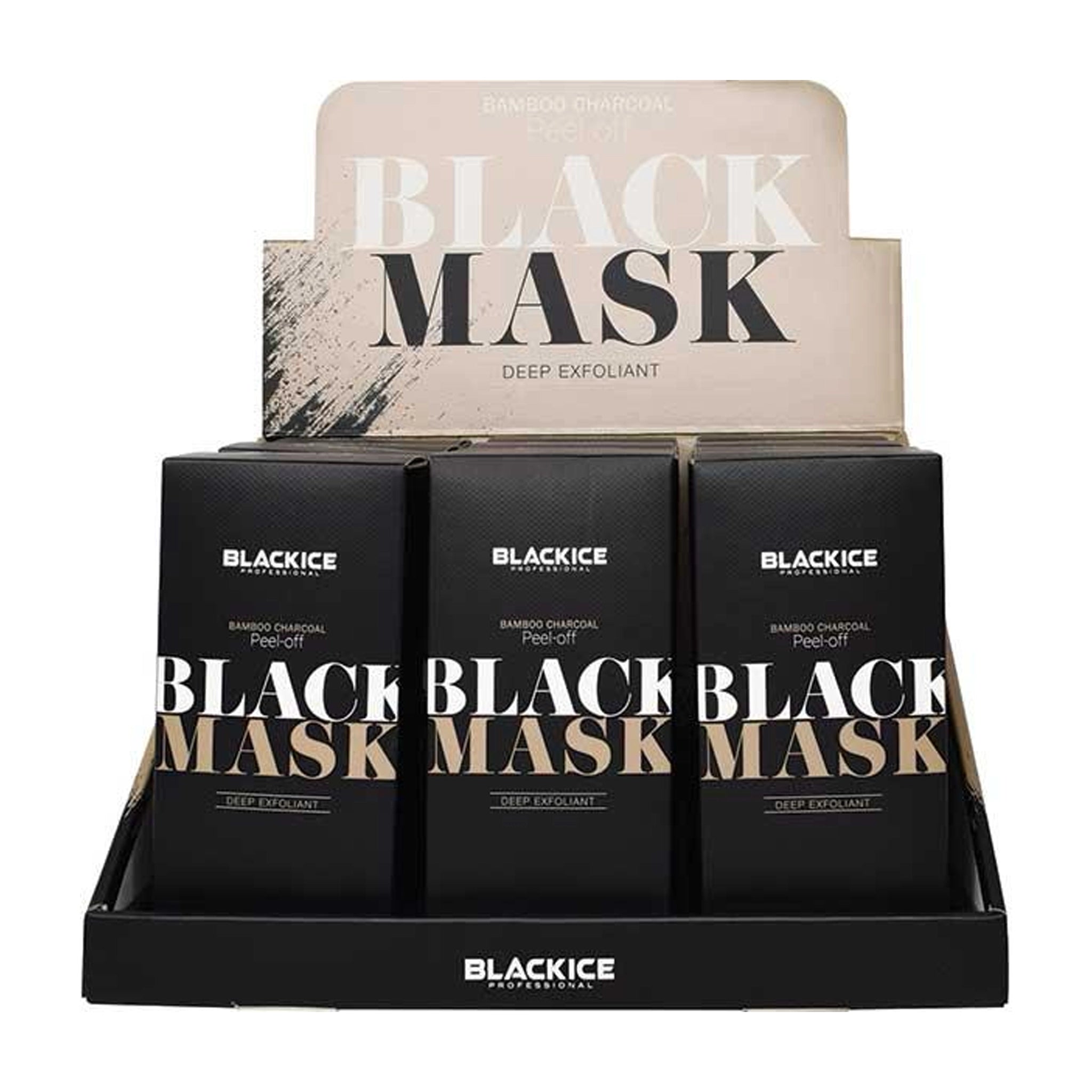 BlackIce Professional Bamboo Charcoal Peel-Off Black Mask