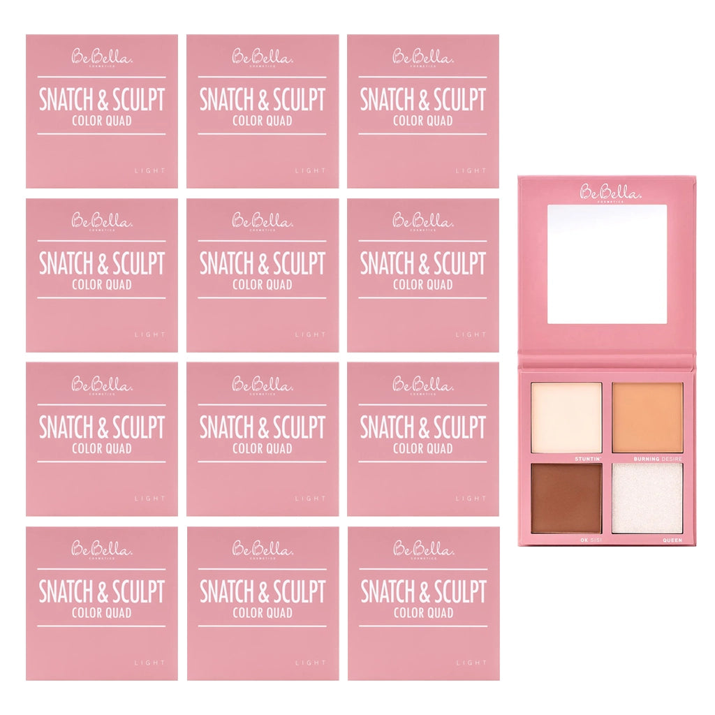 Bebella - Snatch & Sculp Contour Quad Palette - Light