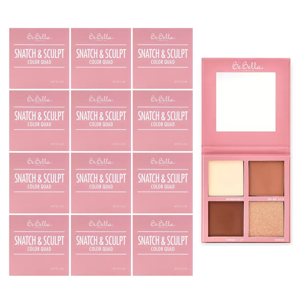 Bebella - Snatch & Sculp Contour Quad Palette - Medium
