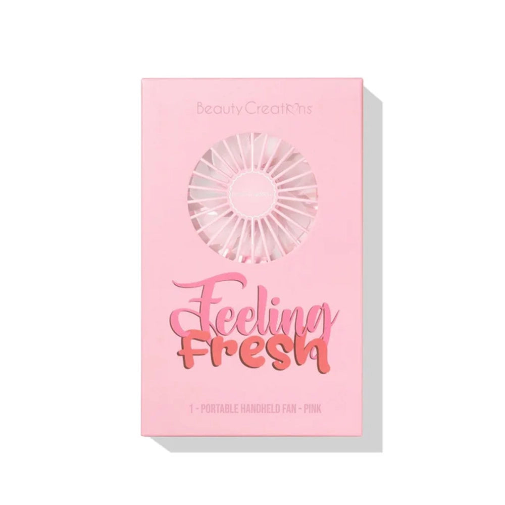 Beauty Creations Feeling Fresh Handheld Fan - Pink