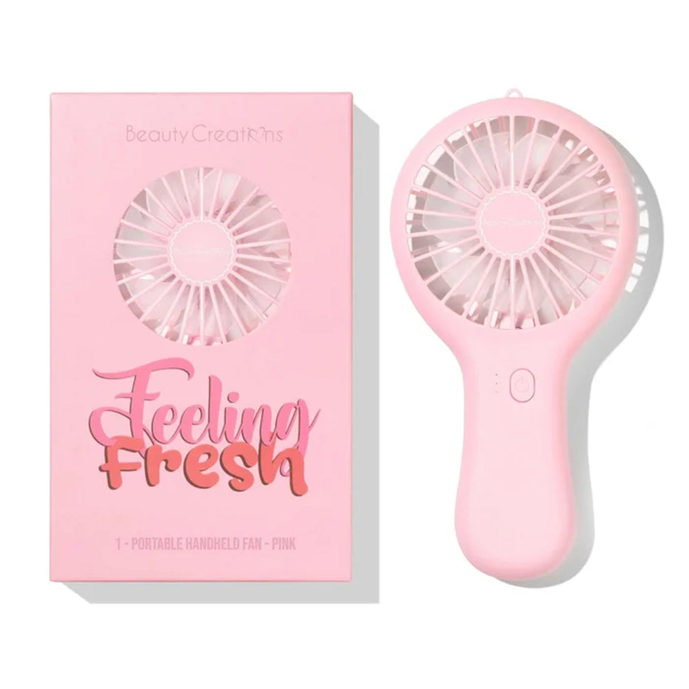 Beauty Creations Feeling Fresh Handheld Fan - Pink
