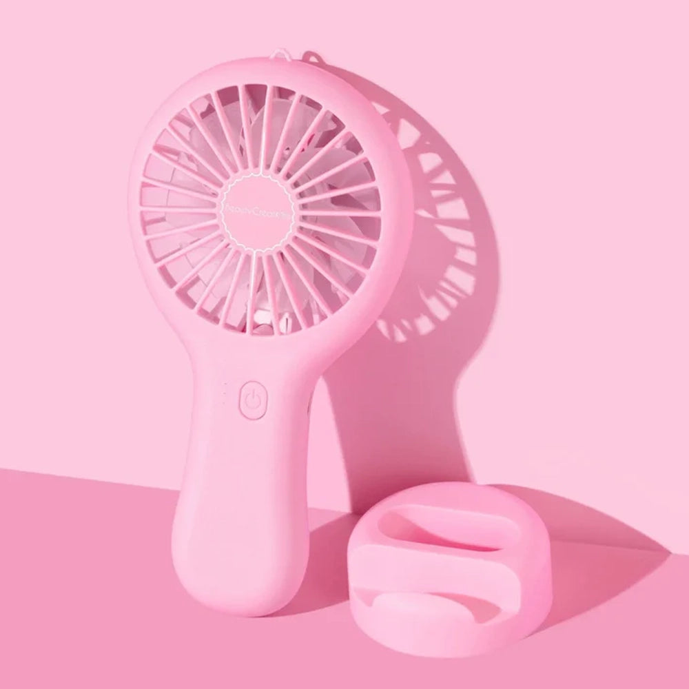 Beauty Creations Feeling Fresh Handheld Fan - Pink