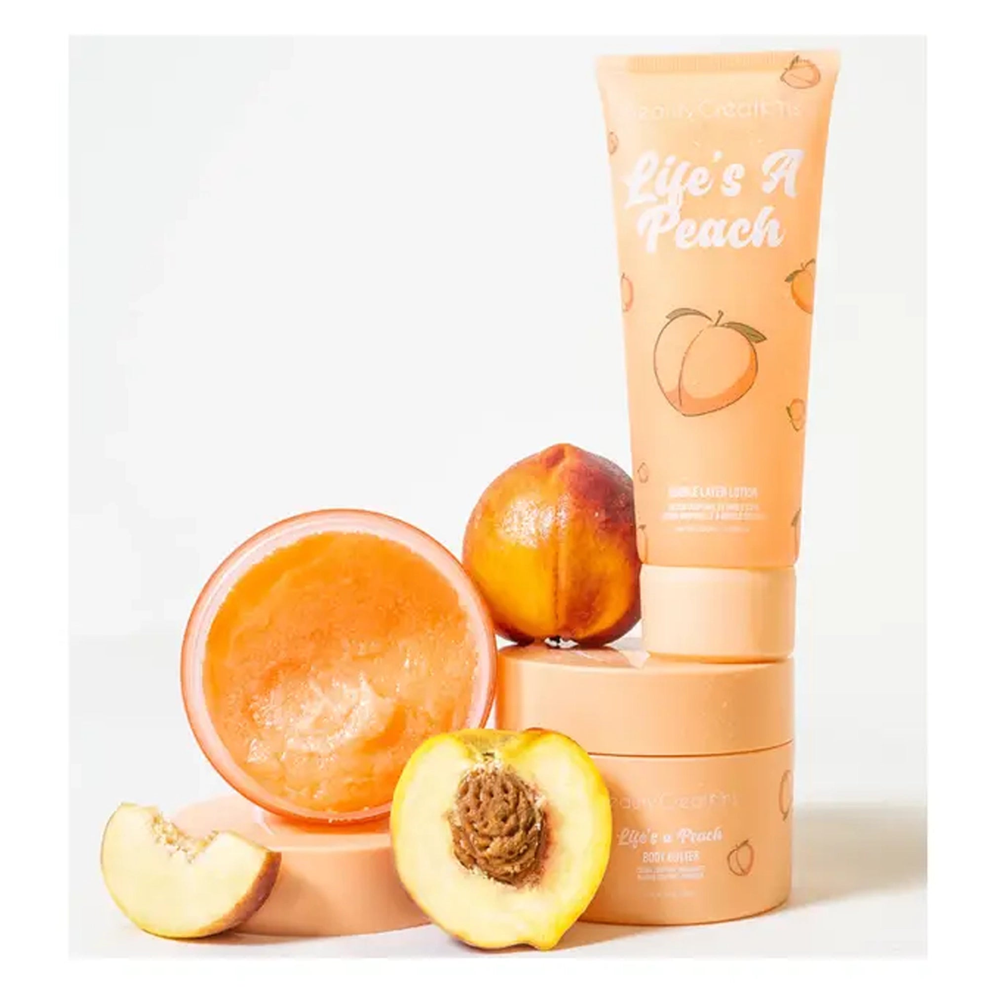 Beauty Creation - Fruity Collection Body Scrub - LIFE'S A  PEACH