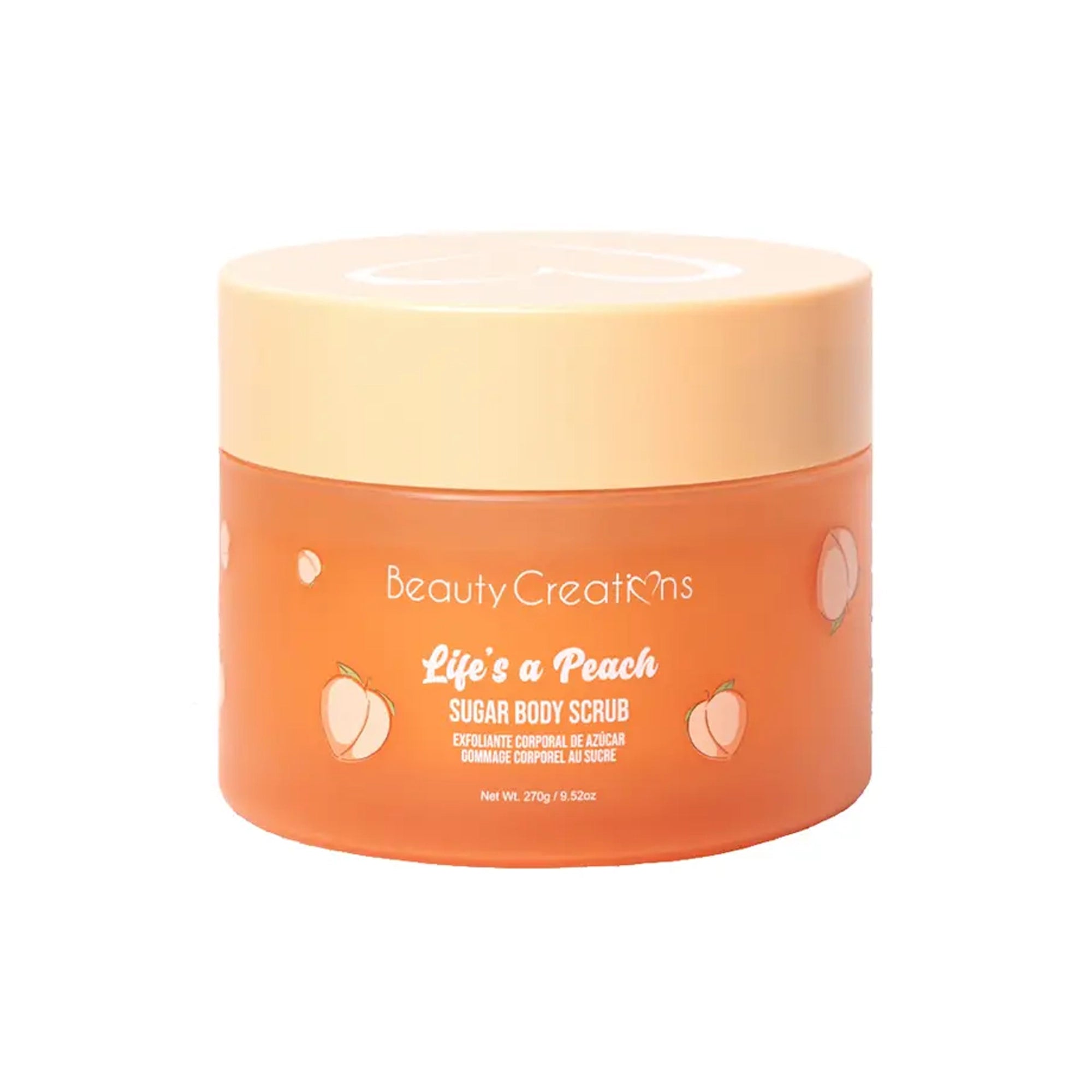 Beauty Creation - Fruity Collection Body Scrub - LIFE'S A  PEACH