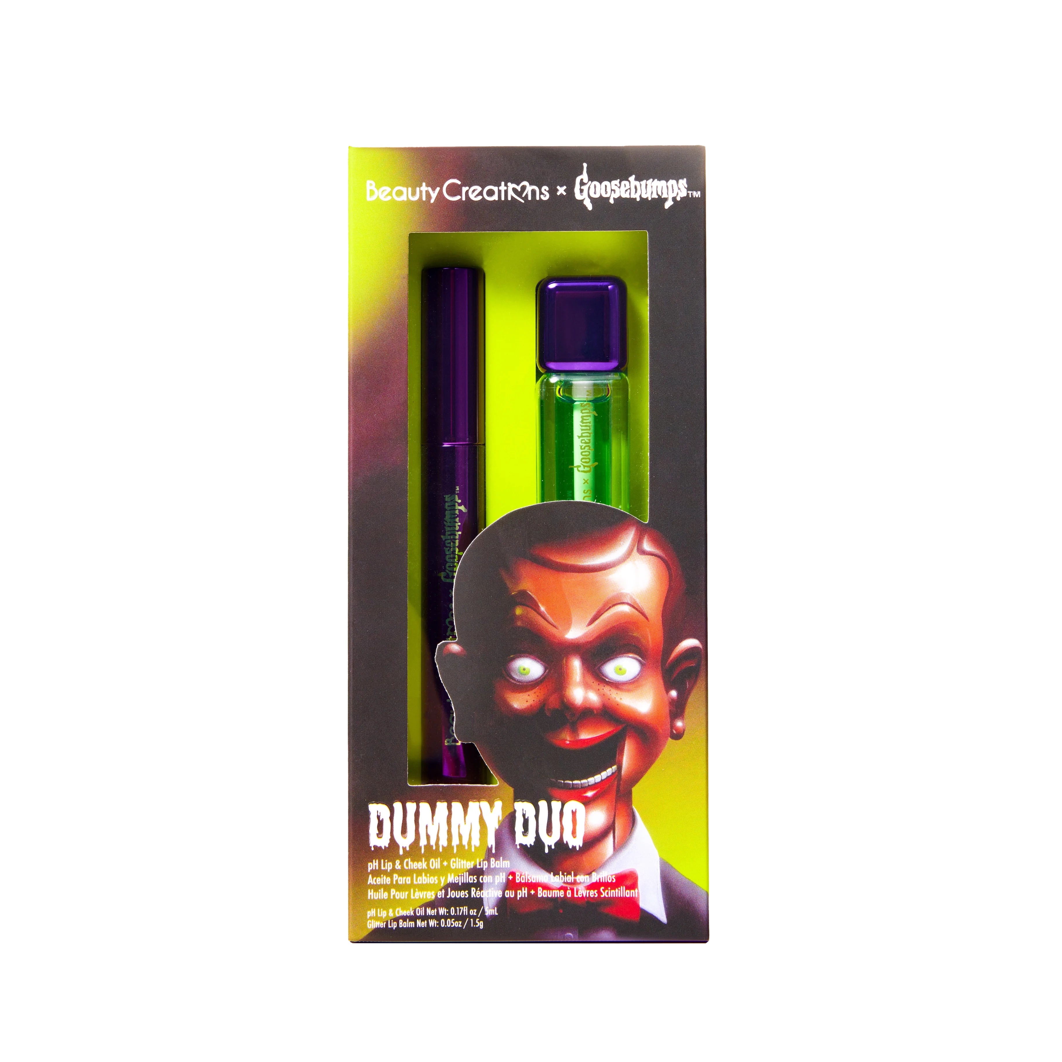 Beauty Creations - Goosebumps Dummy Duo pH Lip & Cheek Oil + pH Glitter Lip Balm