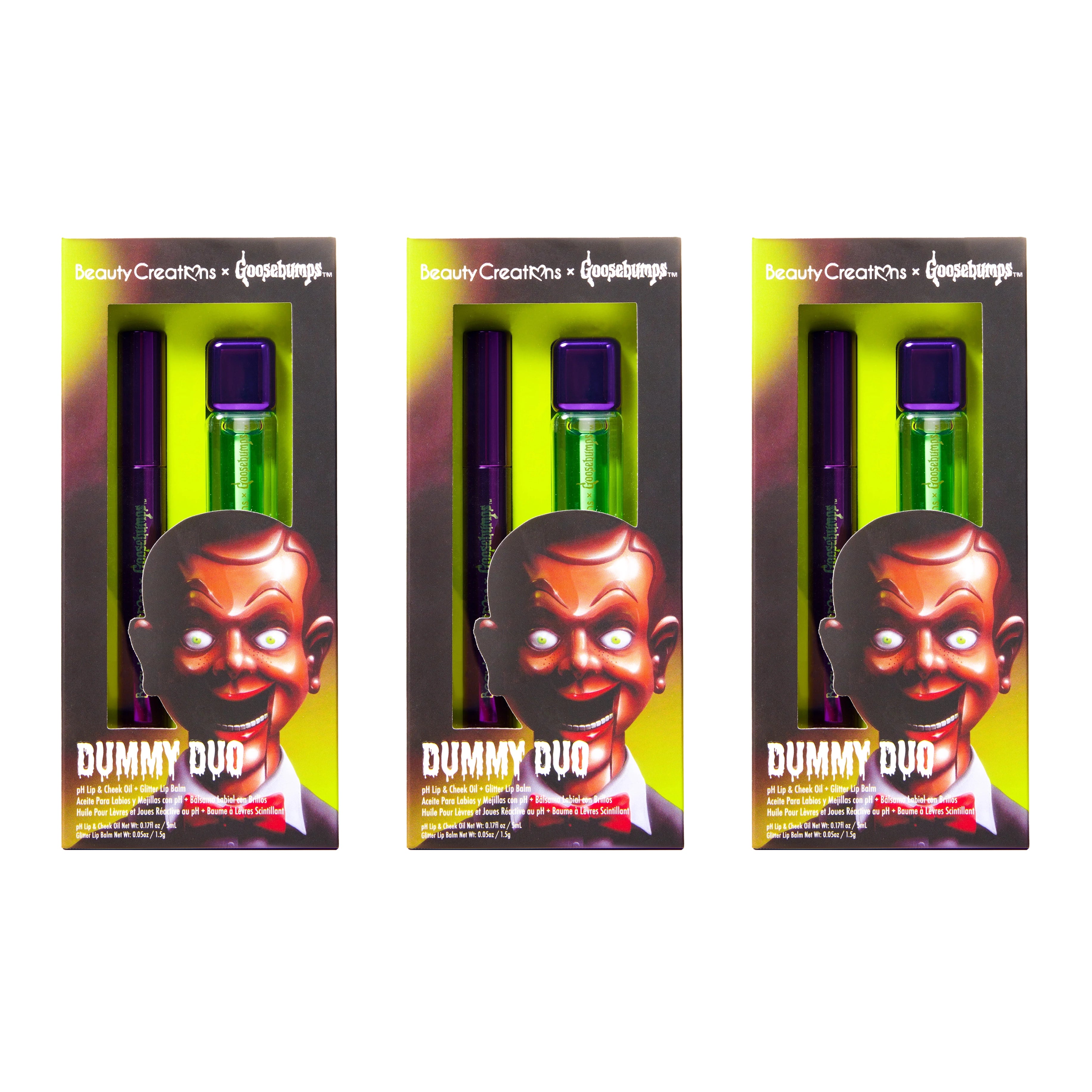 Beauty Creations - Goosebumps Dummy Duo pH Lip & Cheek Oil + pH Glitter Lip Balm