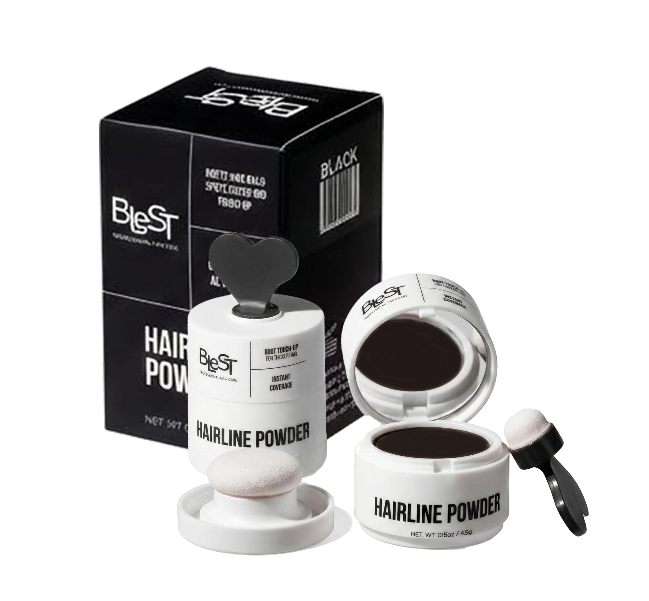 Blest - Hairline Powder Instant Coverage Black