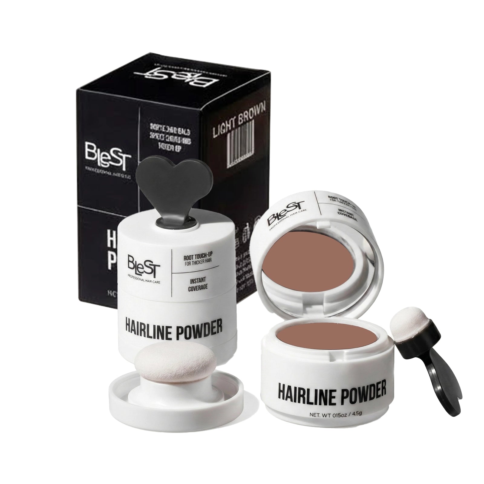 Blest - Hairline Powder Instant Coverage Light Brown
