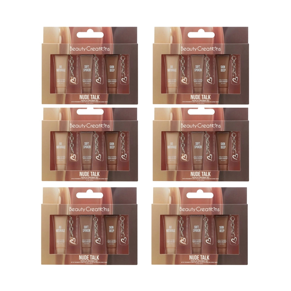 Beauty Creations - Tinted Lip Treatment Set "Nude Talk"