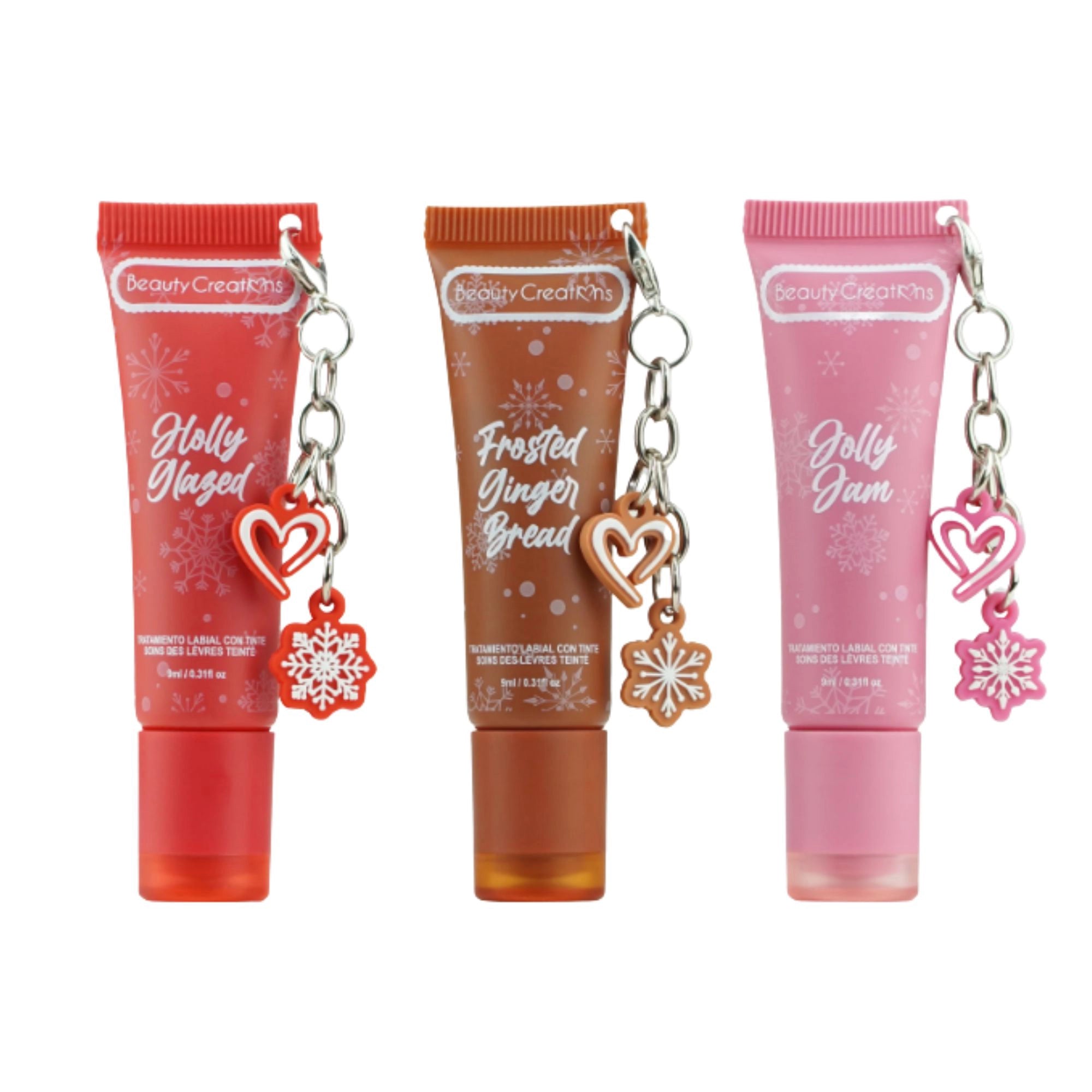 Beauty Creations – Tinted Lip Treatment 3 Set “Mistleglow Reindeer XMAS”