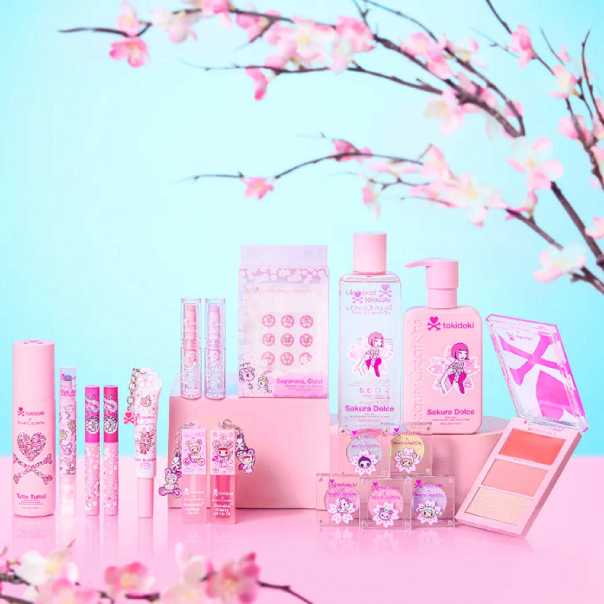 Beauty Creation - Tokidoki Hanami Picnic 'Peach Blossom' Blush Trio